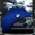 BMW İX 1 (2022-) Custom Fit Indoor Car Cover Soft Stretch Black Gray Blue Red Dust Protection Garage Cover Laser Cut + Bag