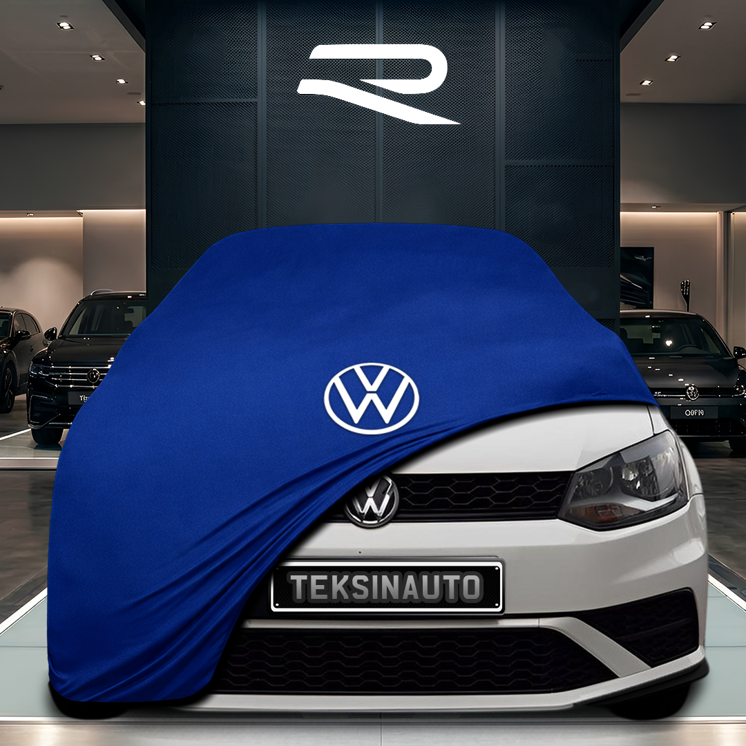Volkswagen Polo 5 (2009-2017) Custom Fit Indoor Car Cover Soft Stretch Black Gray Blue Red Dust Protection Garage Cover Laser Cut + Bag