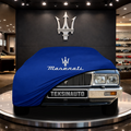 MASERATİ QUATTROPORTE (1978-1988) Custom Fit Indoor Car Cover Soft Stretch Black Gray Blue Red Dust Protection Garage Cover Laser Cut + Bag