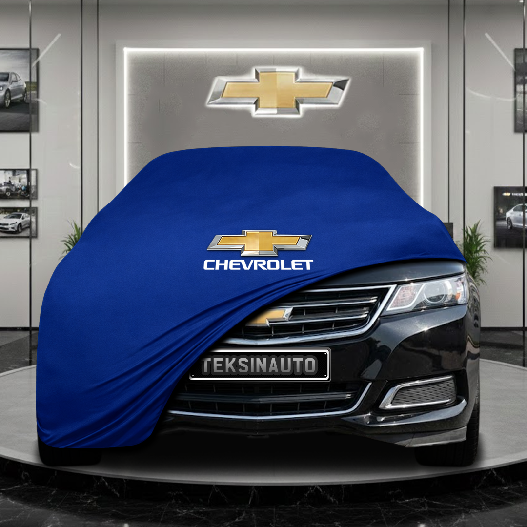 CHEVROLET IMPALA X (2013-) Custom Fit Indoor Car Cover Soft Stretch Black Gray Blue Red Dust Protection Garage Cover Laser Cut + Bag