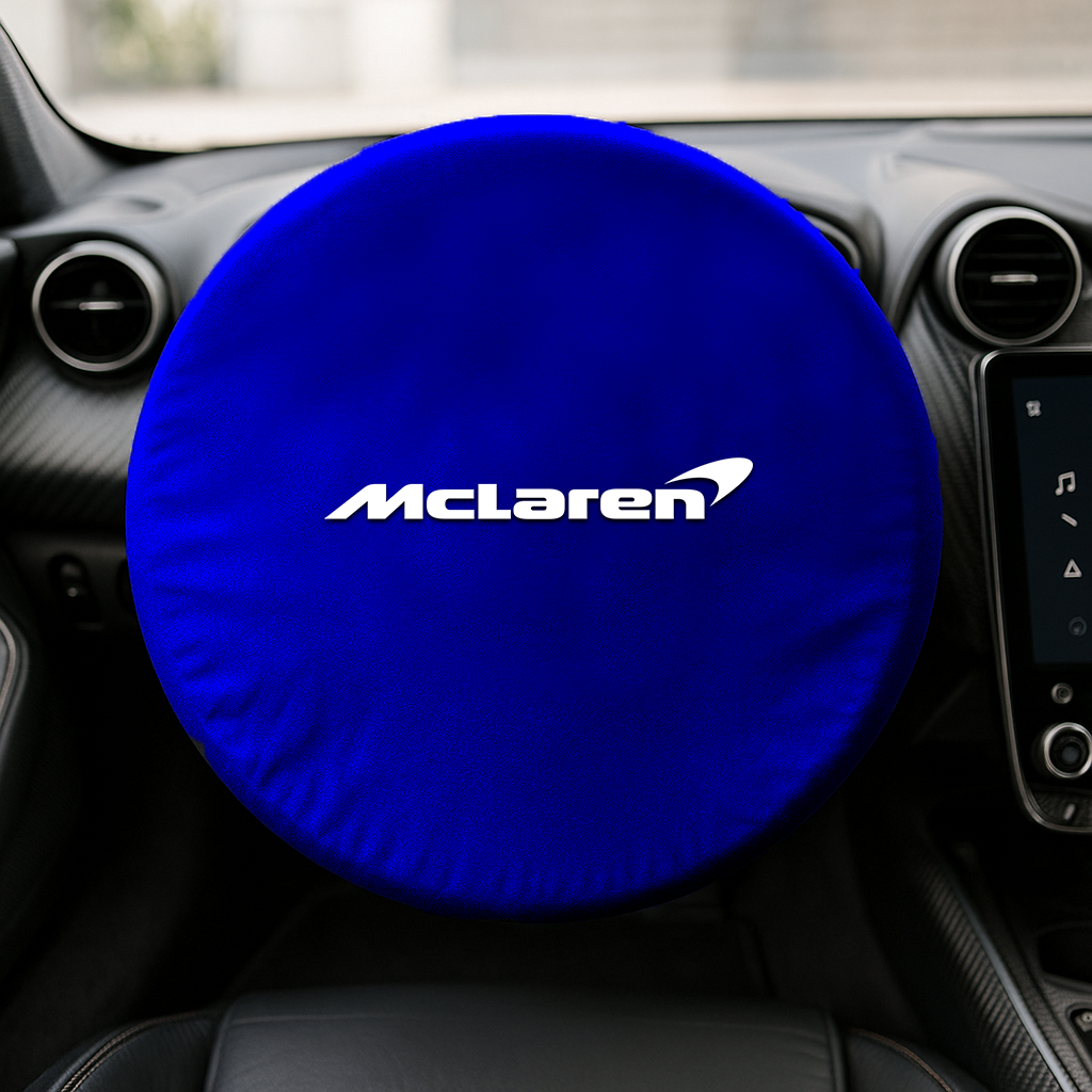 Steering Wheel Cover Soft Elastic Premium Fabric For all McLaren Model