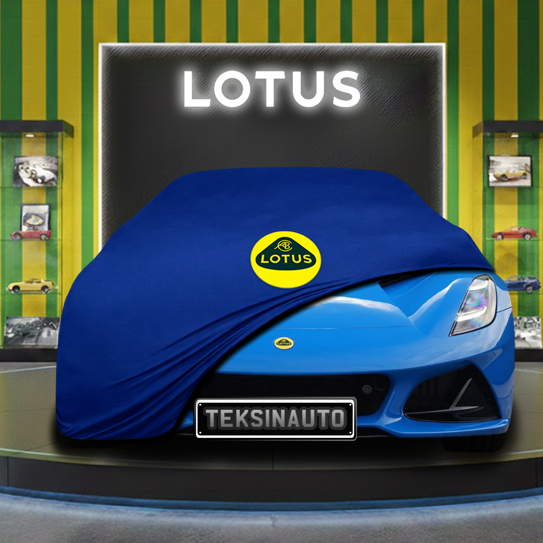 Lotus Emira (2022-) Custom Fit Indoor Car Cover Soft Stretch Black Gray Blue Red Dust Protection Garage Cover Laser Cut + Bag