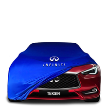 Infiniti Q60 (2013-) Indoor Car Cover Custom Fit, Black, Gray, Blue, Red Color