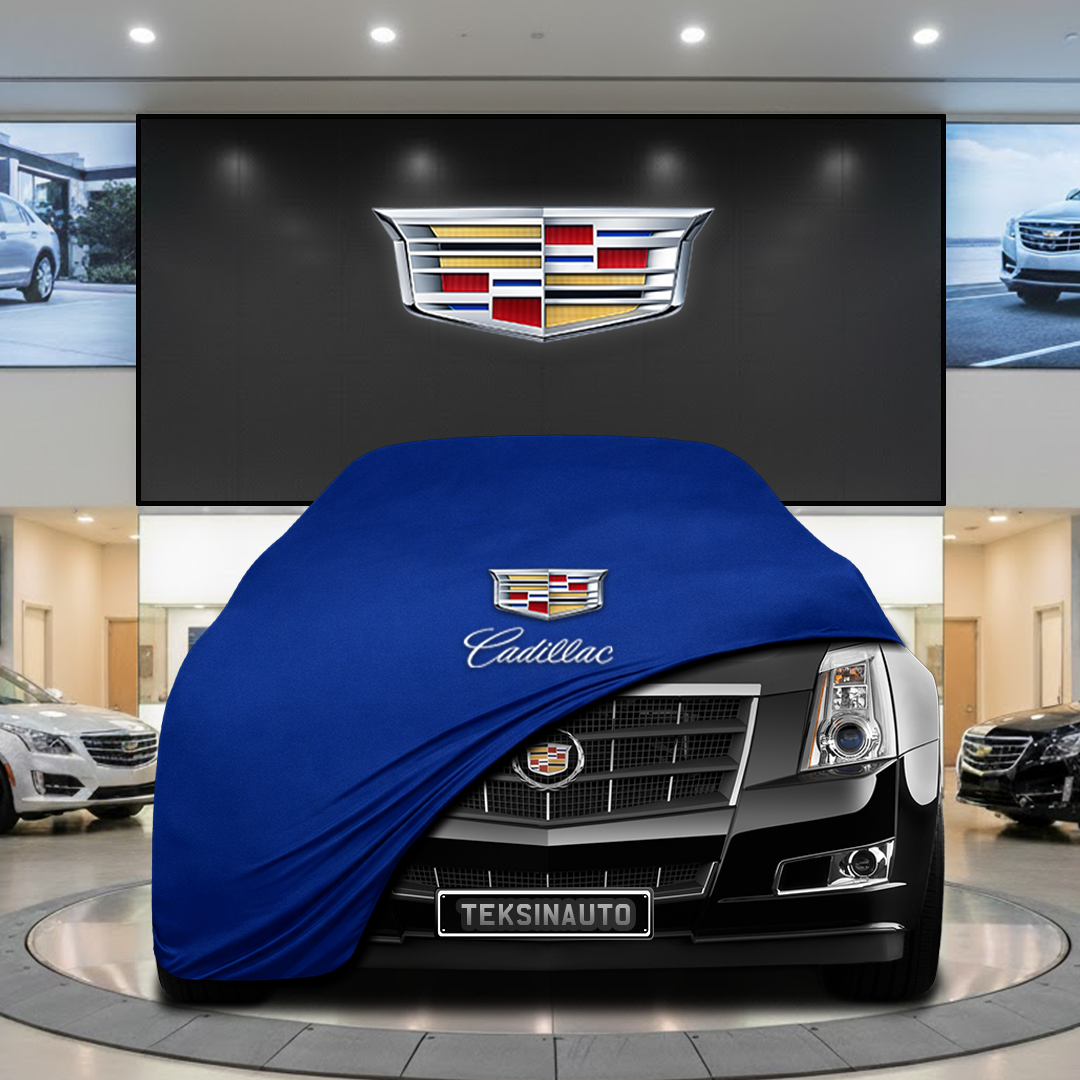 Cadillac CTS2 (2008-2014) Custom Fit Indoor Car Cover Soft Stretch Black Gray Blue Red Dust Protection Garage Cover Laser Cut + Bag