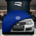 Volkswagen Golf 5 (2003-2008) Custom Fit Indoor Car Cover Soft Stretch Black Gray Blue Red Dust Protection Garage Cover Laser Cut + Bag