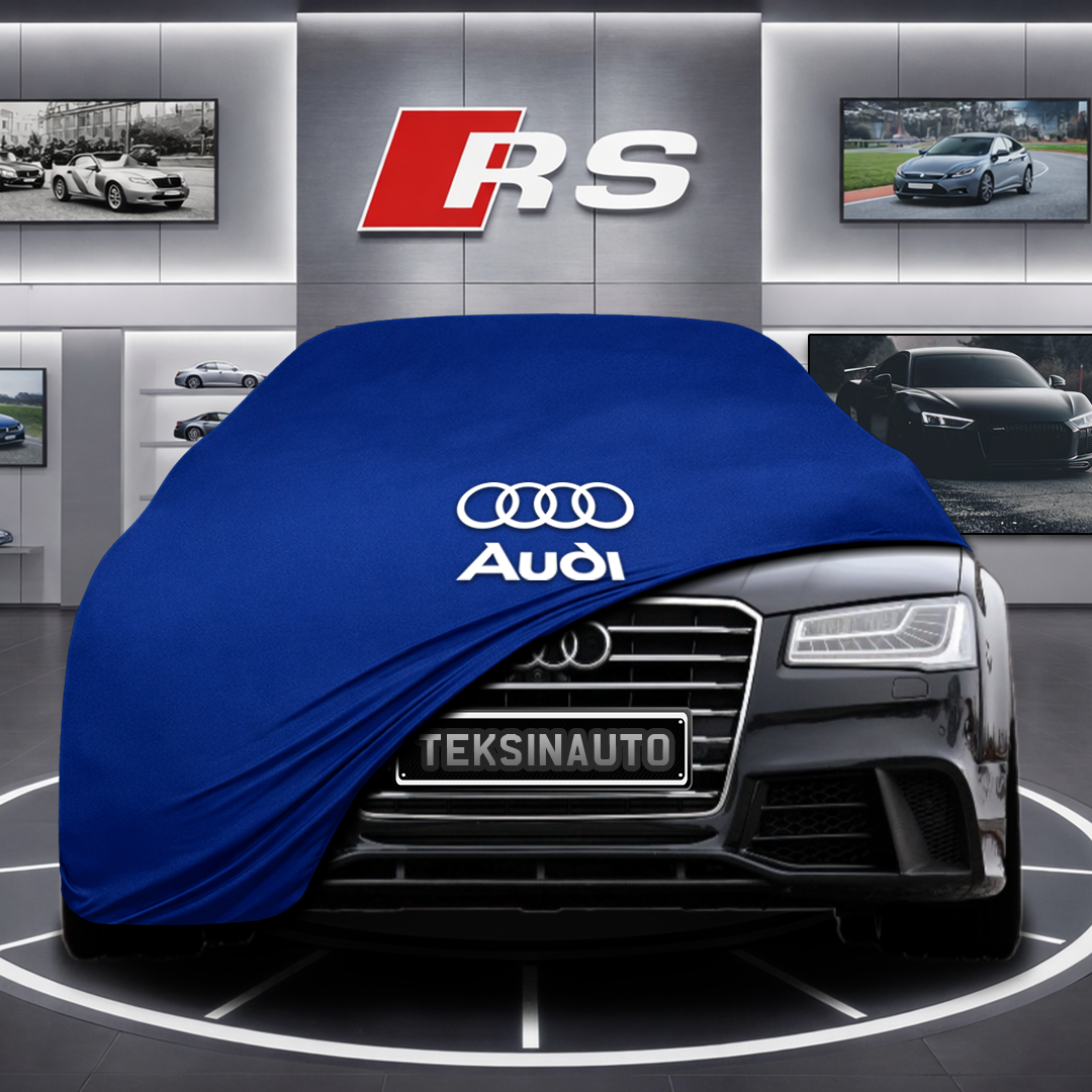 AUDİ A8 D4 Custom Fit Indoor Car Cover Soft Stretch Black Gray Blue Red Dust Protection Garage Cover Laser Cut + Bag