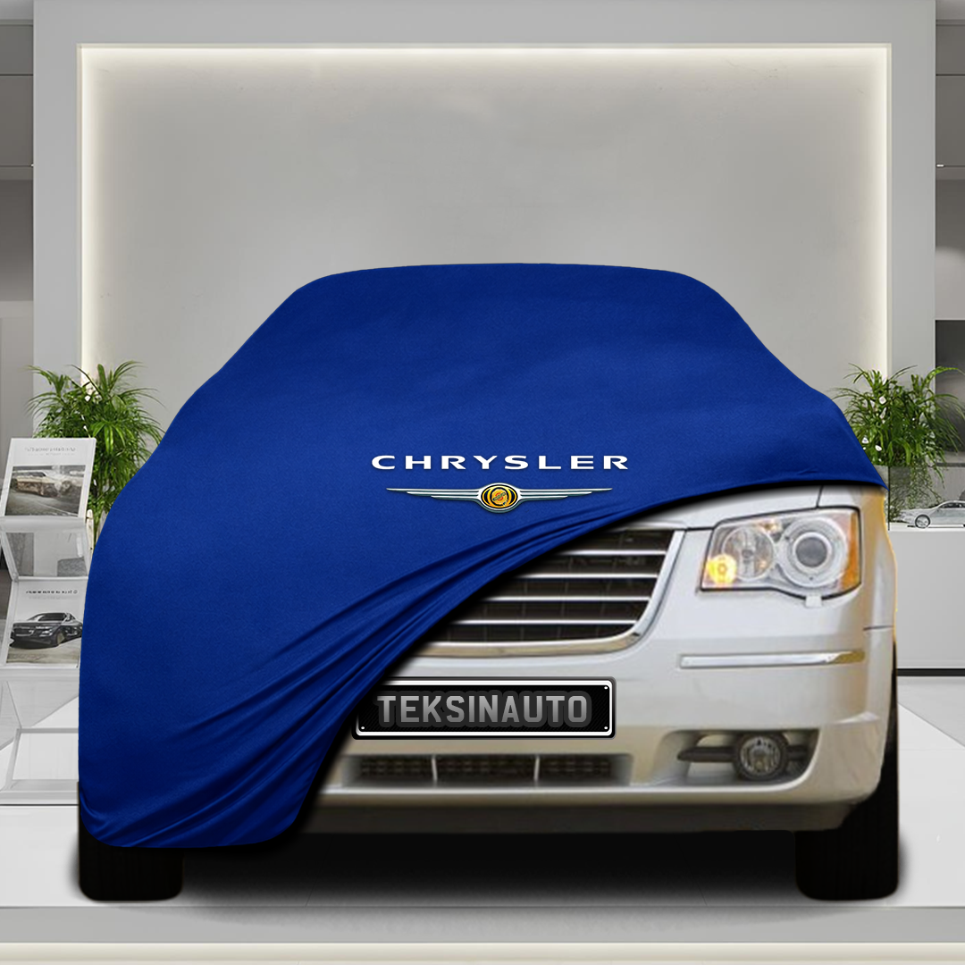 Chrysler Voyager 5 (2007-2016)  Custom Fit Indoor Car Cover Soft Stretch Black Gray Blue Red Dust Protection Garage Cover Laser Cut + Bag