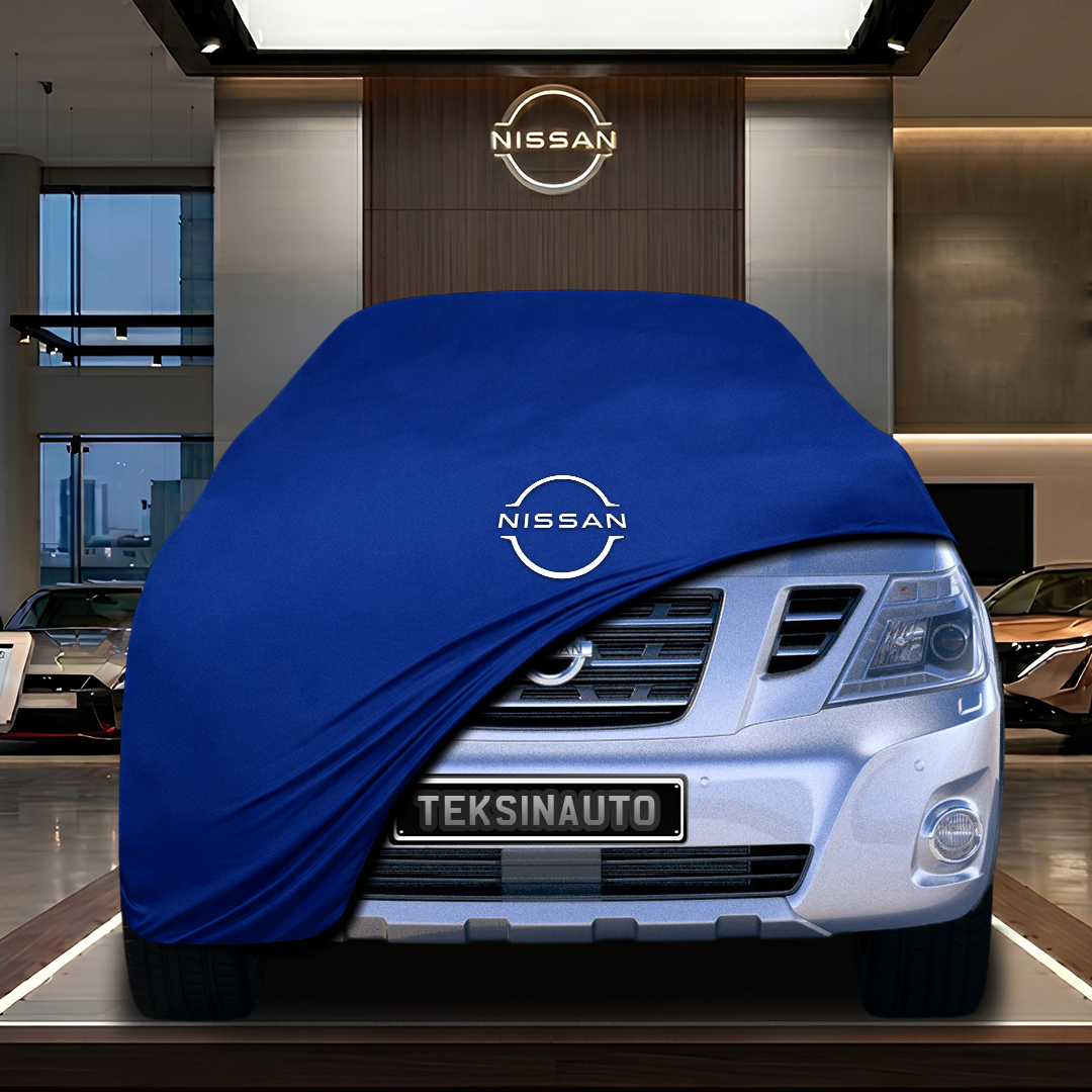NİSSAN PATROL 6 Custom Fit Indoor Car Cover Soft Stretch Black Gray Blue Red Dust Protection Garage Cover Laser Cut + Bag