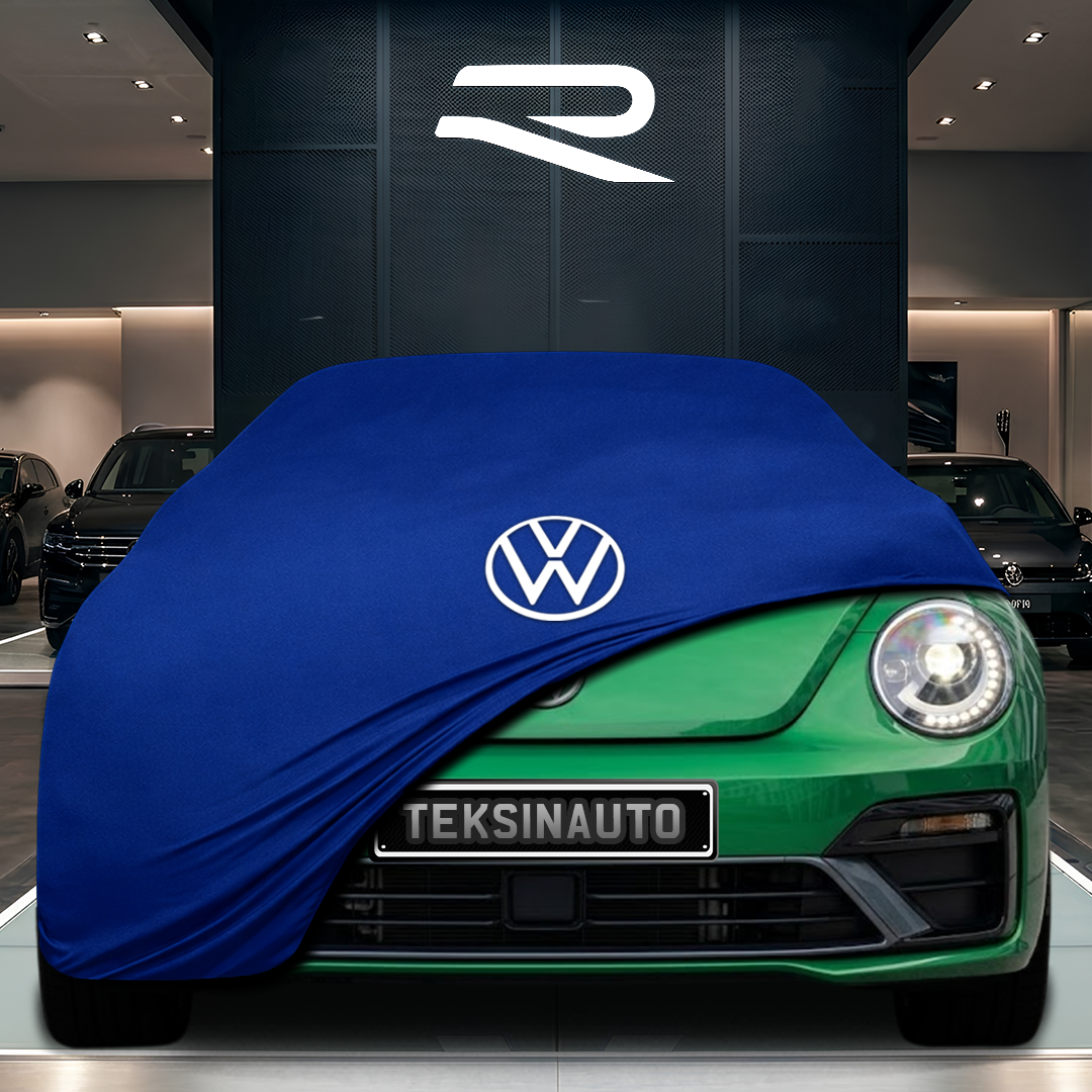 Volkswagen Beetle Custom Fit Indoor Car Cover Soft Stretch Black Gray Blue Red Dust Protection Garage Cover Laser Cut + Bag
