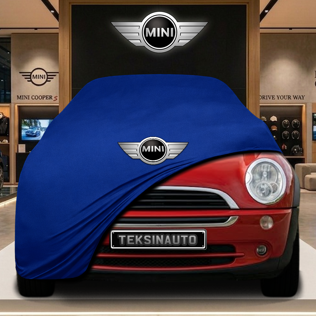 MİNİ COOPER HATCH R50-R53 2001-2006 Custom Fit Indoor Car Cover Soft Stretch Black Gray Blue Red Dust Protection Garage Cover Laser Cut + Bag