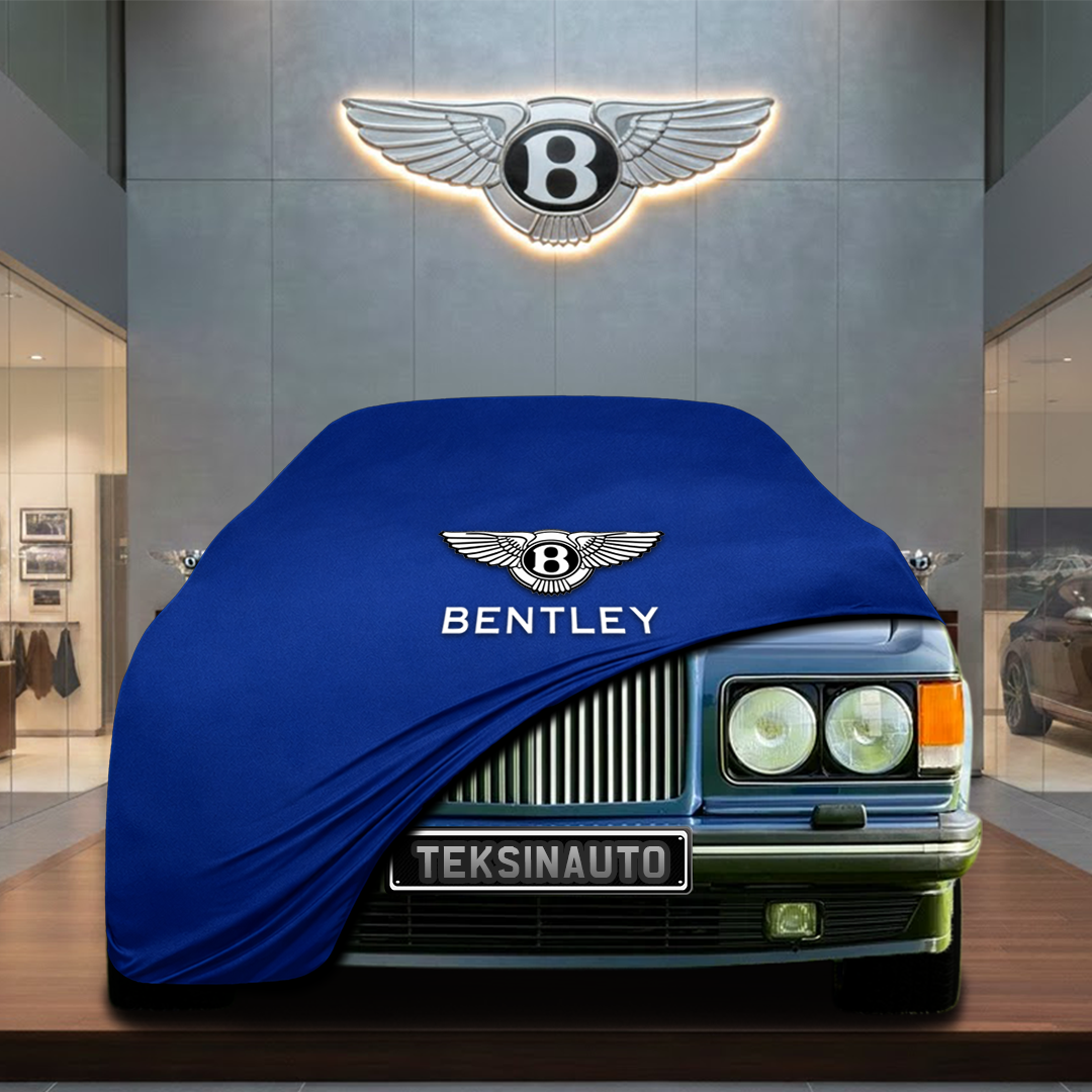 Bentley Brooklands (1992-1997) Custom Fit Indoor Car Cover Soft Stretch Black Gray Blue Red Dust Protection Garage Cover Laser Cut + Bag
