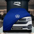 Volkswagen Caravelle T6 (2015-2019) Custom Fit Indoor Car Cover Soft Stretch Black Gray Blue Red Dust Protection Garage Cover Laser Cut + Bag