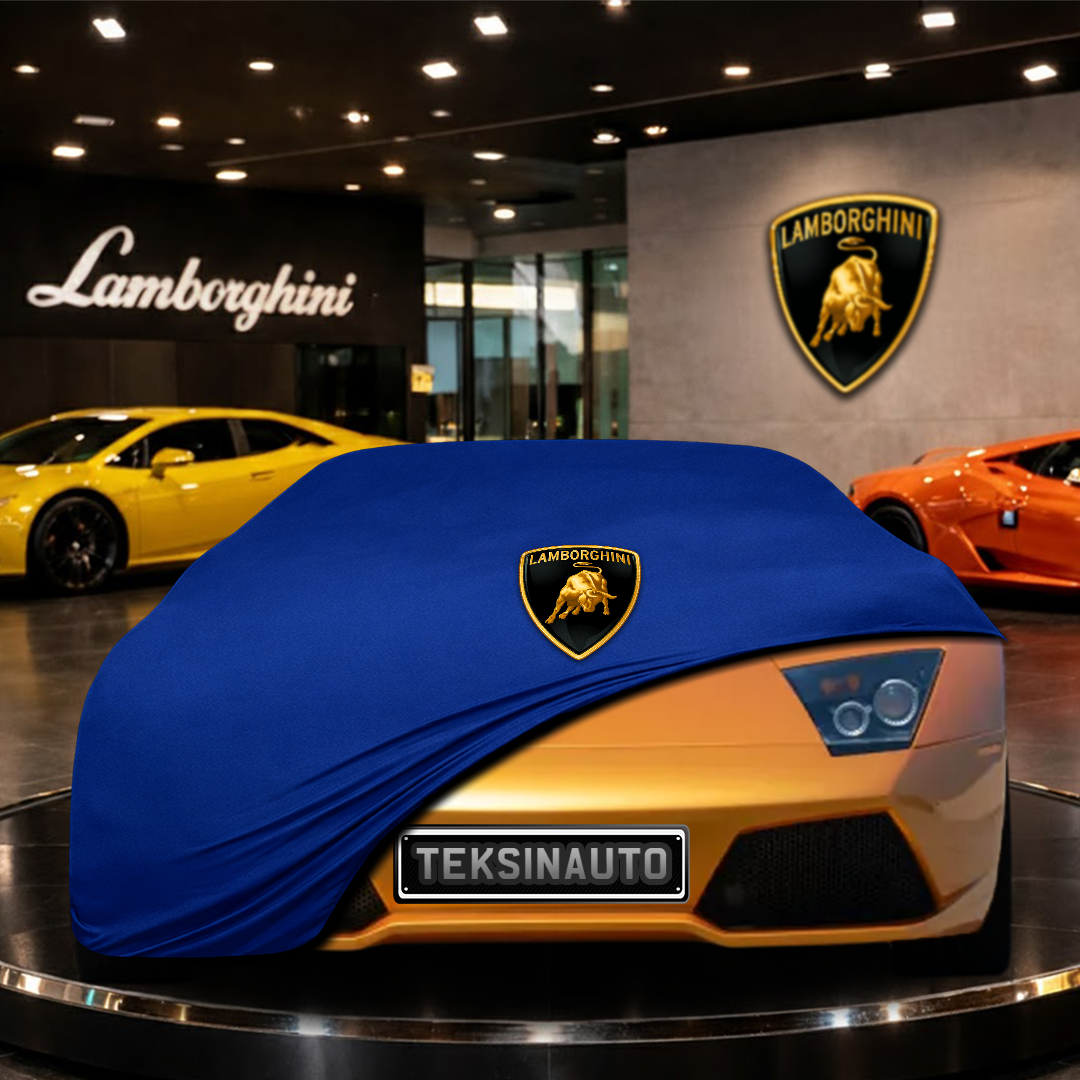 Lamborghini Murcielago LP640 (2005-2010) Custom Fit Indoor Car Cover Soft Stretch Black Gray Blue Red Dust Protection Garage Cover Laser Cut + Bag