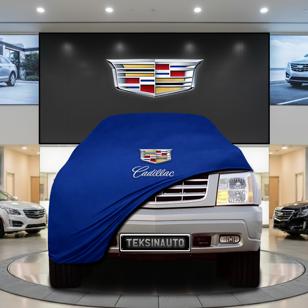 Cadillac Escalade 2 EXT (2002-2006)Custom Fit Indoor Car Cover Soft Stretch Black Gray Blue Red Dust Protection Garage Cover Laser Cut + Bag