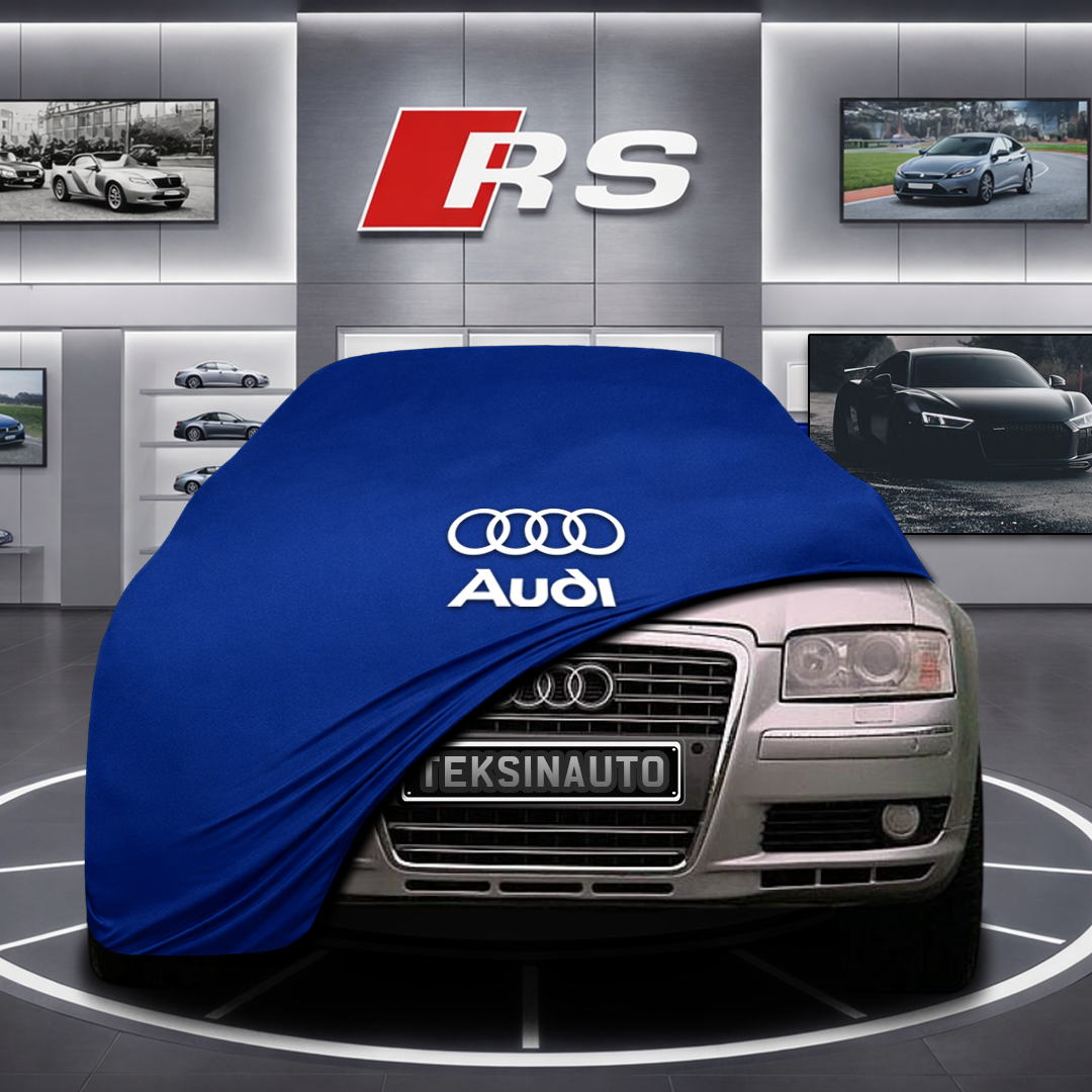 AUDİ A8 D3 Custom Fit Indoor Car Cover Soft Stretch Black Gray Blue Red Dust Protection Garage Cover Laser Cut + Bag