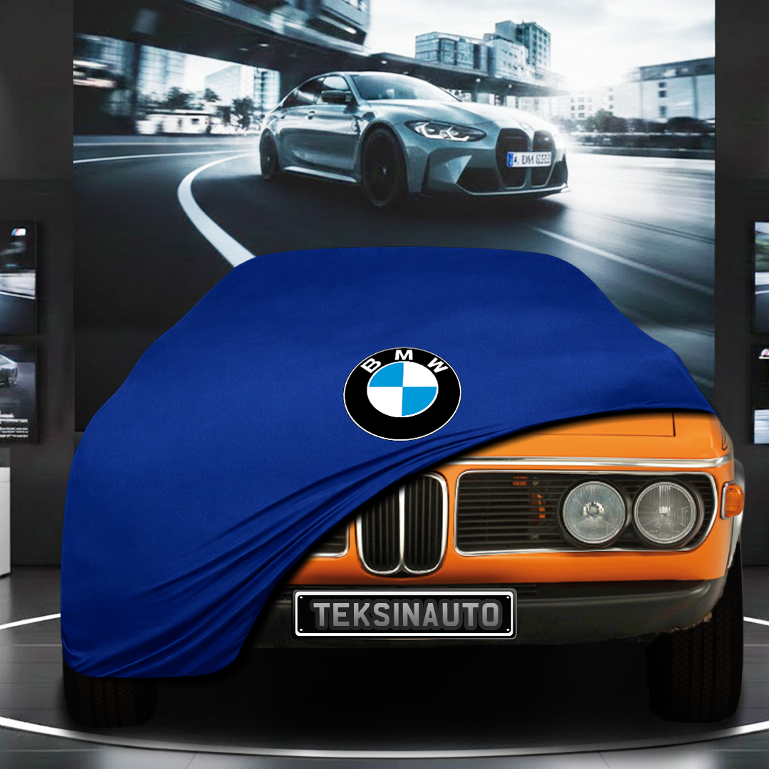 BMW E10 Custom Fit Indoor Car Cover Soft Stretch Black Gray Blue Red Dust Protection Garage Cover Laser Cut + Bag