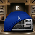 Rolls Royce Ghost 2021 Ghost EWB (2020-) Custom Fit Indoor Car Cover Soft Stretch Black Gray Blue Red Dust Protection Garage Cover Laser Cut + Bag