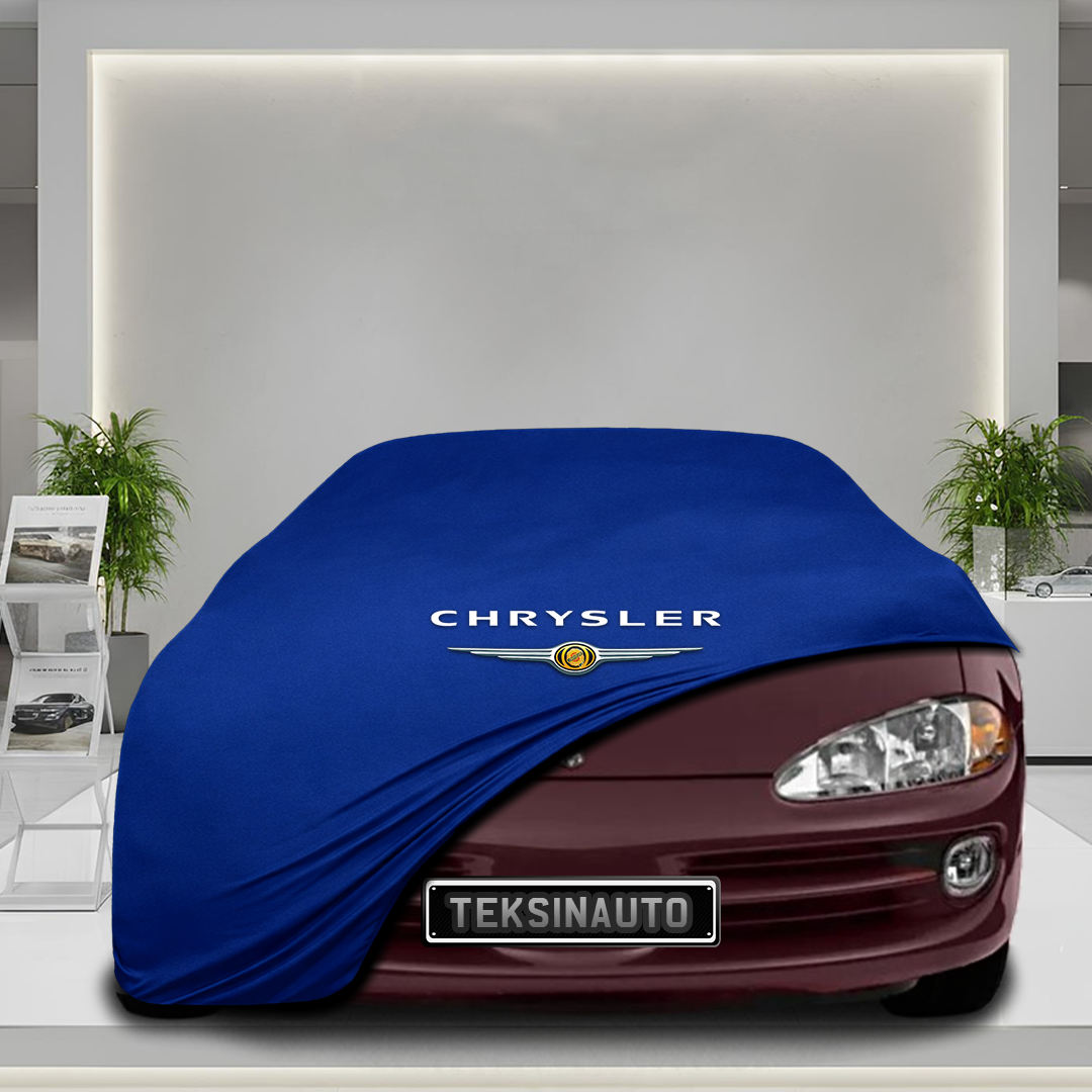 CHRYSLER-INTREPİD(1998-2004) Custom Fit Indoor Car Cover Soft Stretch Black Gray Blue Red Dust Protection Garage Cover Laser Cut + Bag