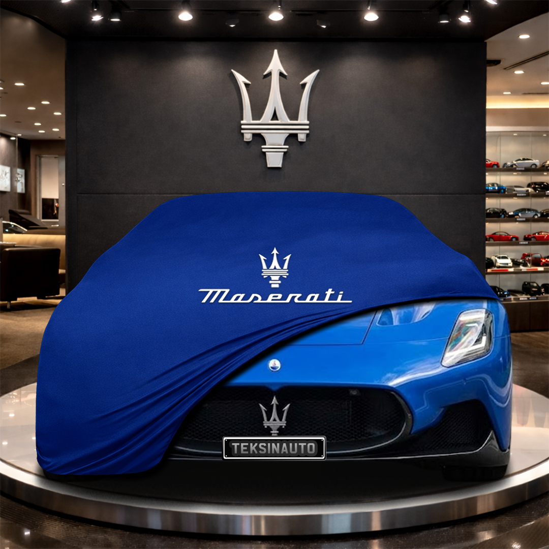 MASERATİ MC20 CİELO (2023-) Custom Fit Indoor Car Cover Soft Stretch Black Gray Blue Red Dust Protection Garage Cover Laser Cut + Bag