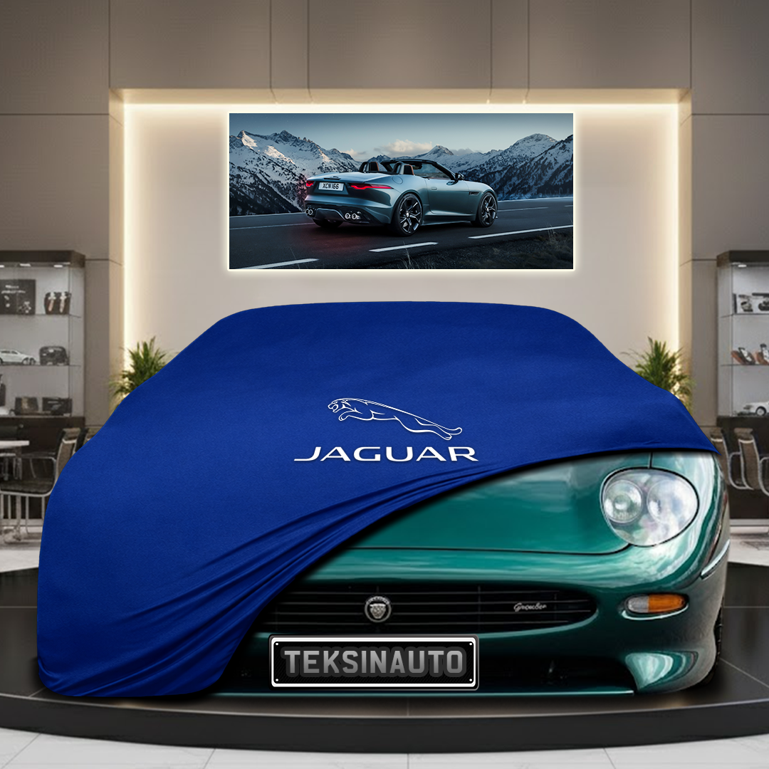 JAGUAR XJ220 1992-1994 Custom Fit Indoor Car Cover Soft Stretch Black Gray Blue Red Dust Protection Garage Cover Laser Cut + Bag