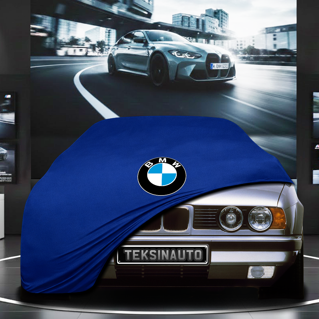 BMW 5 E34 (1988-1996) Custom Fit Indoor Car Cover Soft Stretch Black Gray Blue Red Dust Protection Garage Cover Laser Cut + Bag
