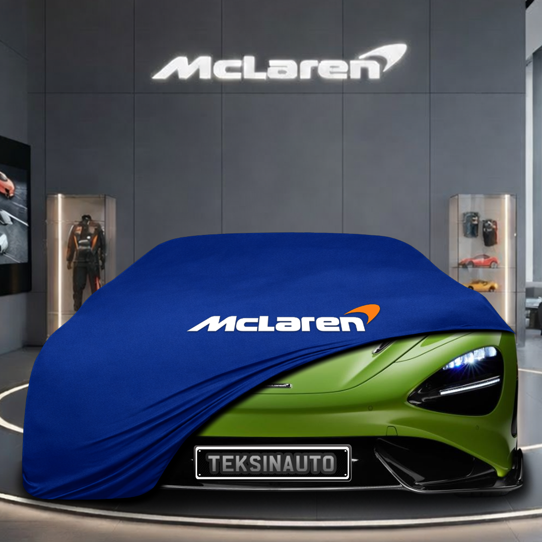McLaren 765LT (2020-) Custom Fit Indoor Car Cover Soft Stretch Black Gray Blue Red Dust Protection Garage Cover Laser Cut + Bag