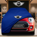 MİNİ COOPER HATCH F56 2014-2021 Custom Fit Indoor Car Cover Soft Stretch Black Gray Blue Red Dust Protection Garage Cover Laser Cut + Bag