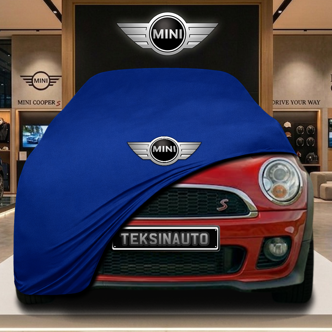 MİNİ COOPER CLUBMAN R55 2010-2014 Custom Fit Indoor Car Cover Soft Stretch Black Gray Blue Red Dust Protection Garage Cover Laser Cut + Bag