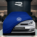 Volkswagen Golf 7 (2012-2020) Custom Fit Indoor Car Cover Soft Stretch Black Gray Blue Red Dust Protection Garage Cover Laser Cut + Bag