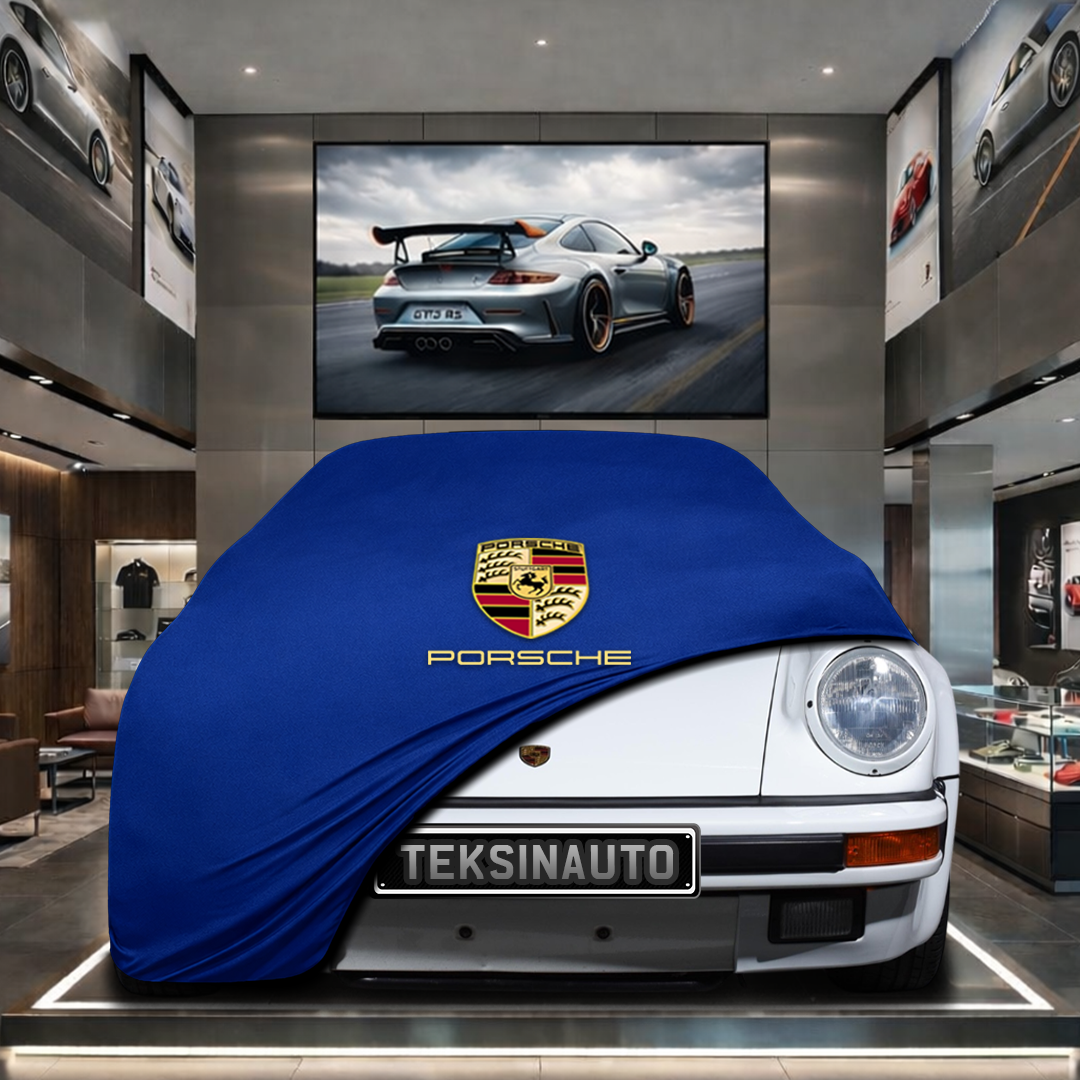 PORSCHE 911 SPEEDSTER 1989-89 Custom Fit Indoor Car Cover Soft Stretch Black Gray Blue Red Dust Protection Garage Cover Laser Cut + Bag