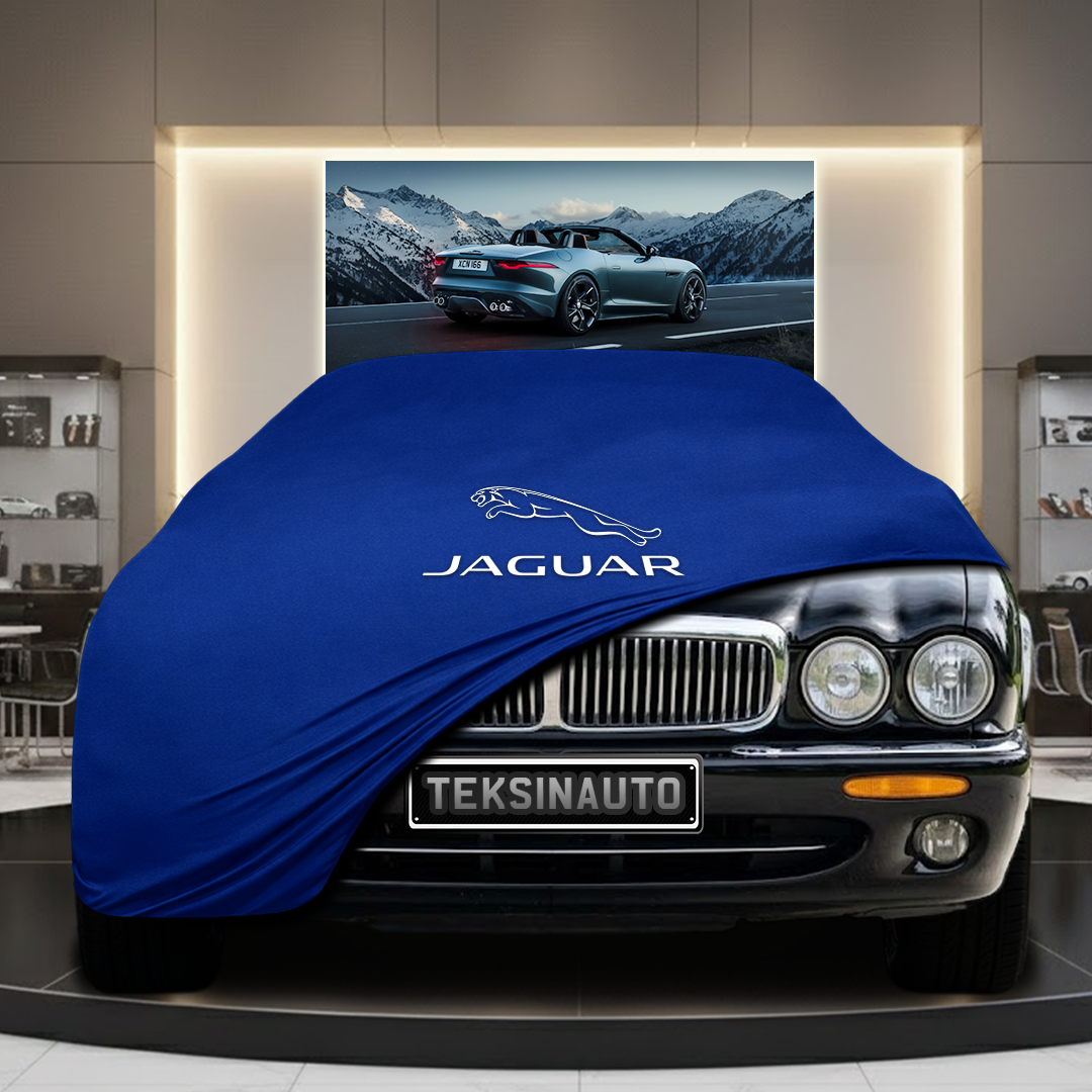 JAGUAR XJ X300 1994-1997 Custom Fit Indoor Car Cover Soft Stretch Black Gray Blue Red Dust Protection Garage Cover Laser Cut + Bag