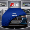AUDİ E-TRON 2018-2022 Custom Fit Indoor Car Cover Soft Stretch Black Gray Blue Red Dust Protection Garage Cover Laser Cut + Bag