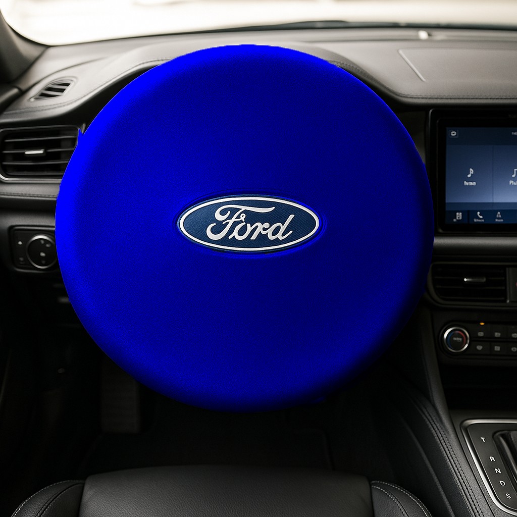 Steering Wheel Cover Soft Elastic Premium Fabric For all Ford Model