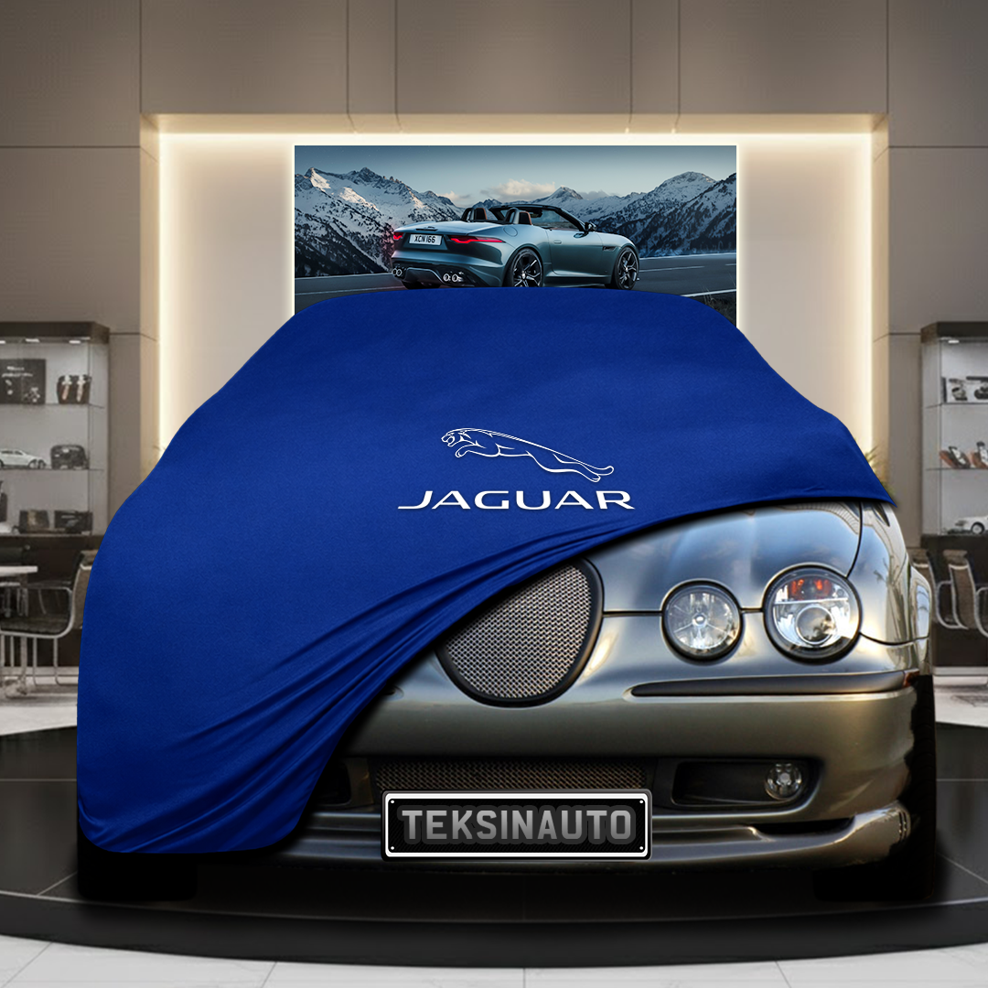 Jaguar S-TYPE (CCX) Custom Fit Indoor Car Cover Soft Stretch Black Gray Blue Red Dust Protection Garage Cover Laser Cut + Bag