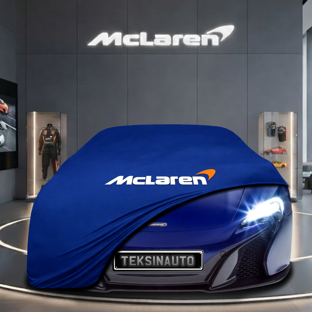 McLaren 625C (2015-2016) Custom Fit Indoor Car Cover Soft Stretch Black Gray Blue Red Dust Protection Garage Cover Laser Cut + Bag