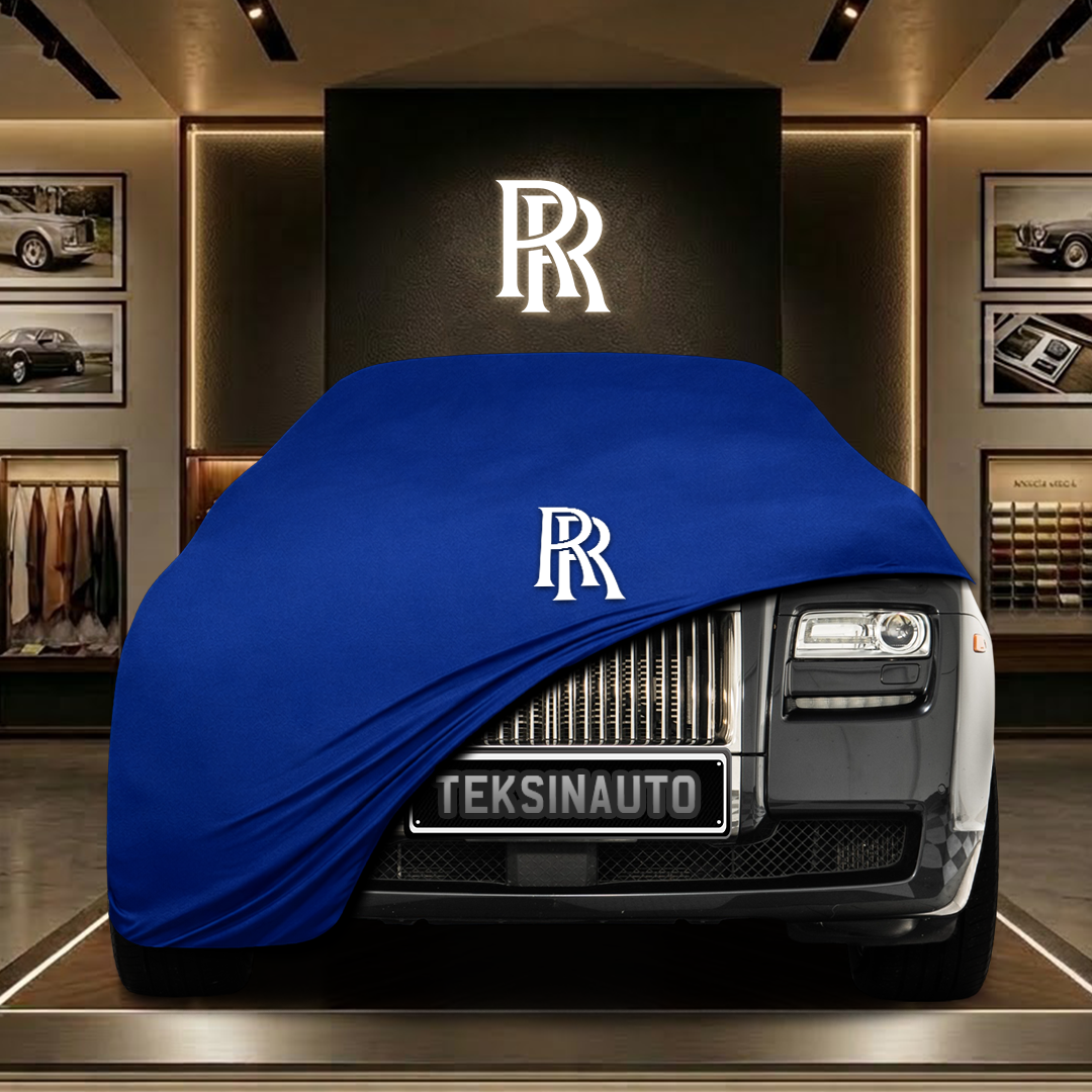 Rolls Royce Ghost 1 (2009-2020) Custom Fit Indoor Car Cover Soft Stretch Black Gray Blue Red Dust Protection Garage Cover Laser Cut + Bag
