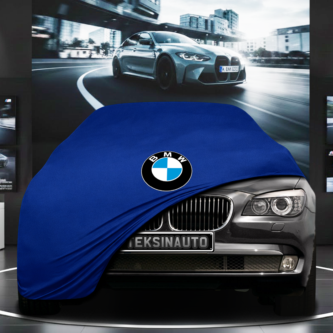 BMW 7 F01 SHORT (2008-2015) Custom Fit Indoor Car Cover Soft Stretch Black Gray Blue Red Dust Protection Garage Cover Laser Cut + Bag