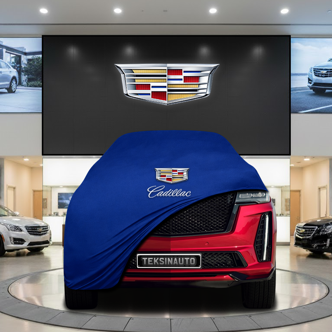 Cadillac Escalade 5 ESV (2020-) Custom Fit Indoor Car Cover Soft Stretch Black Gray Blue Red Dust Protection Garage Cover Laser Cut + Bag