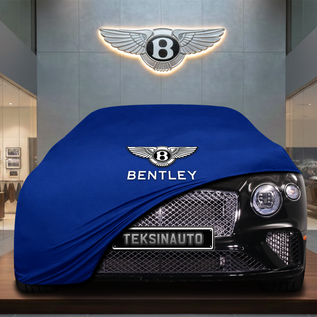 BENTLEY CONTİNENTAL GTC GEN 3 2019-2024 Custom Fit Indoor Car Cover Soft Stretch Black Gray Blue Red Dust Protection Garage Cover Laser Cut + Bag