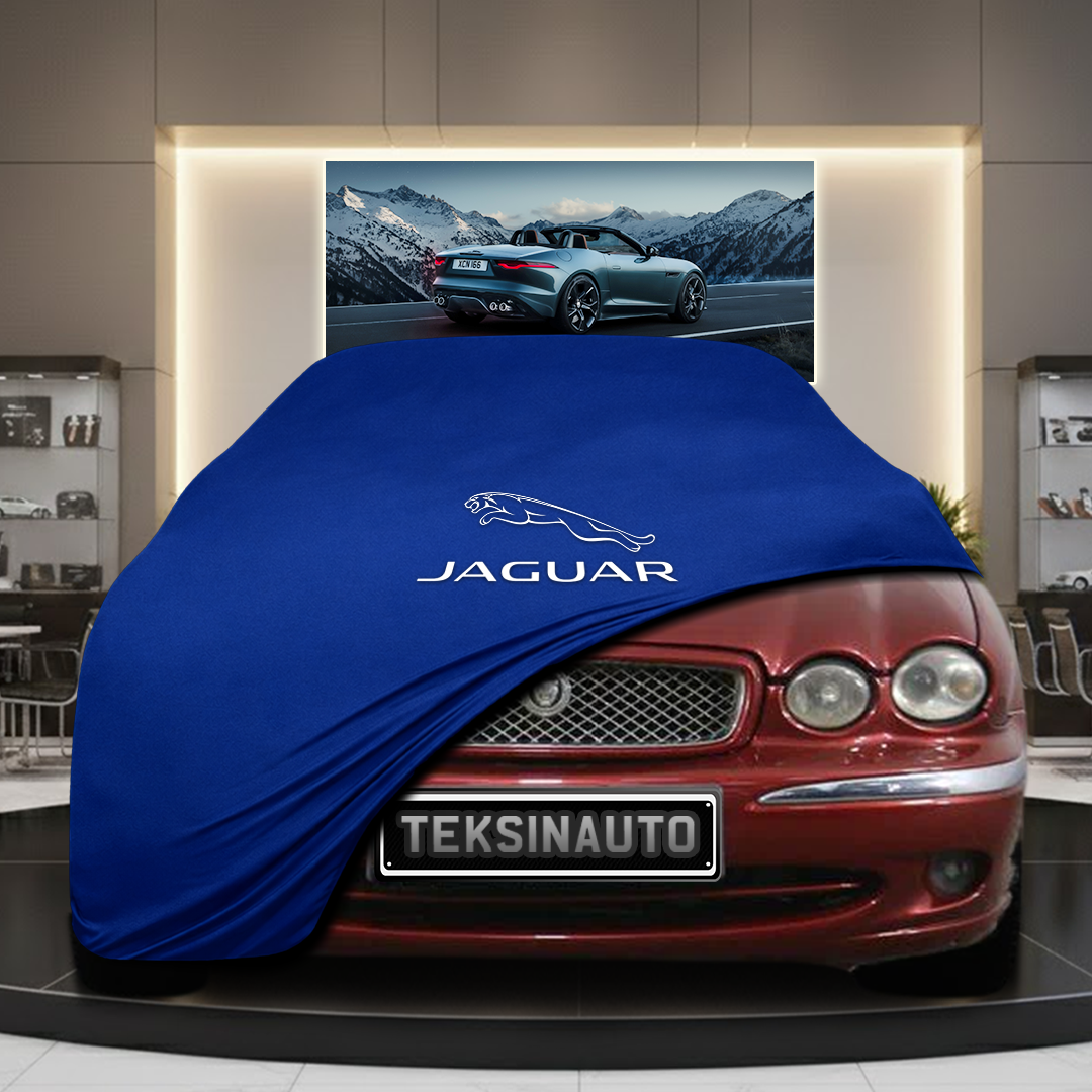 Jaguar X-TYPE Custom Fit Indoor Car Cover Soft Stretch Black Gray Blue Red Dust Protection Garage Cover Laser Cut + Bag
