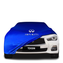 Infiniti Q50 (2013-) Indoor Car Cover Custom Fit, Black, Gray, Blue, Red Color