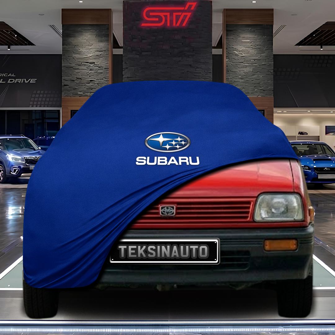 Subaru Justy 1 (1984 - 1989)  Custom Fit Indoor Car Cover Soft Stretch Black Gray Blue Red Dust Protection Garage Cover Laser Cut + Bag
