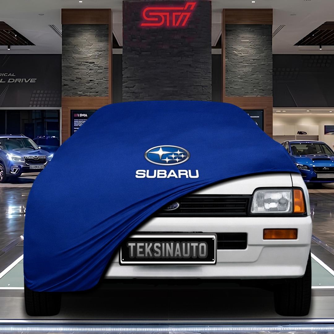 Subaru Rex  Custom Fit Indoor Car Cover Soft Stretch Black Gray Blue Red Dust Protection Garage Cover Laser Cut + Bag