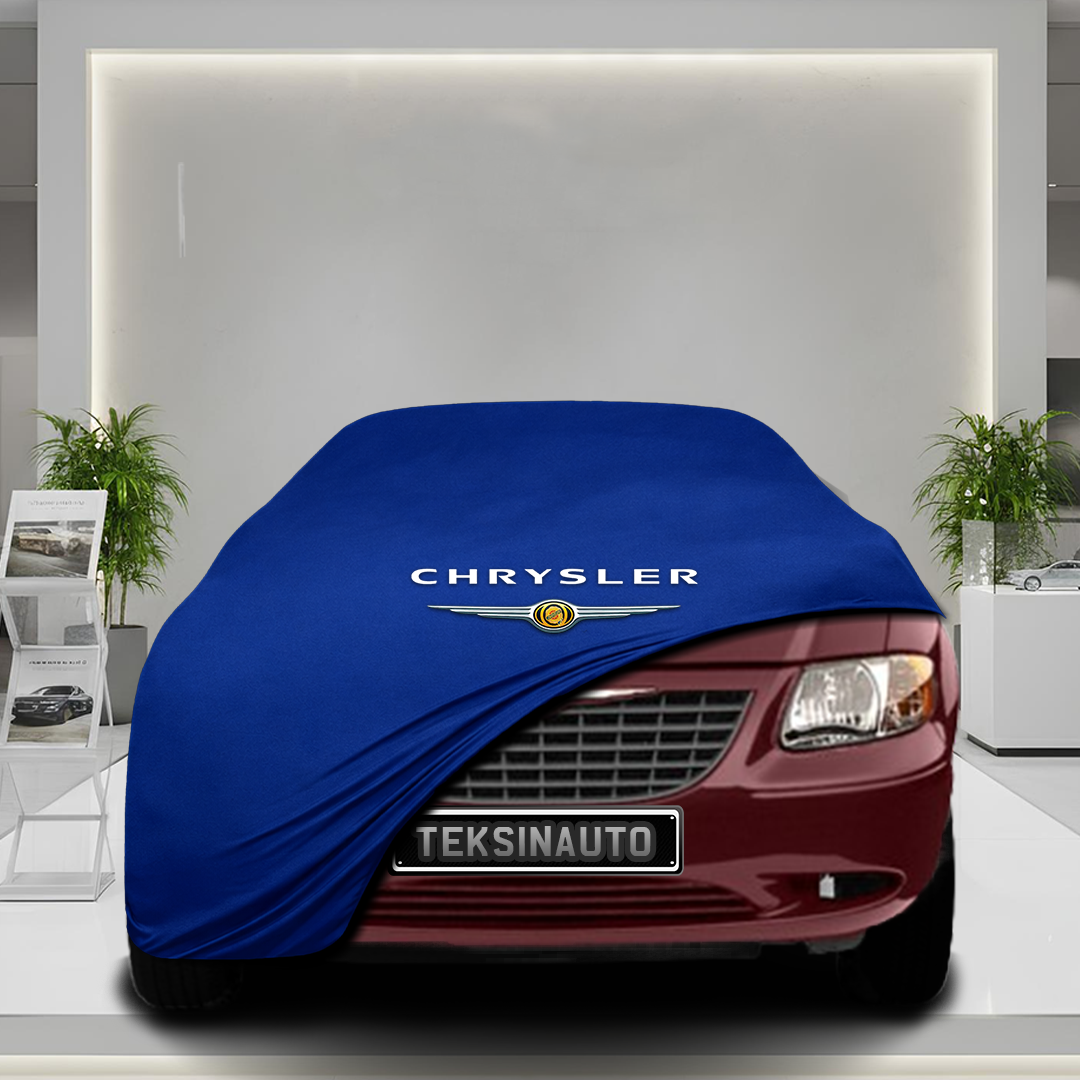 Chrysler Grand Voyager 4 (2001-2007) Custom Fit Indoor Car Cover Soft Stretch Black Gray Blue Red Dust Protection Garage Cover Laser Cut + Bag