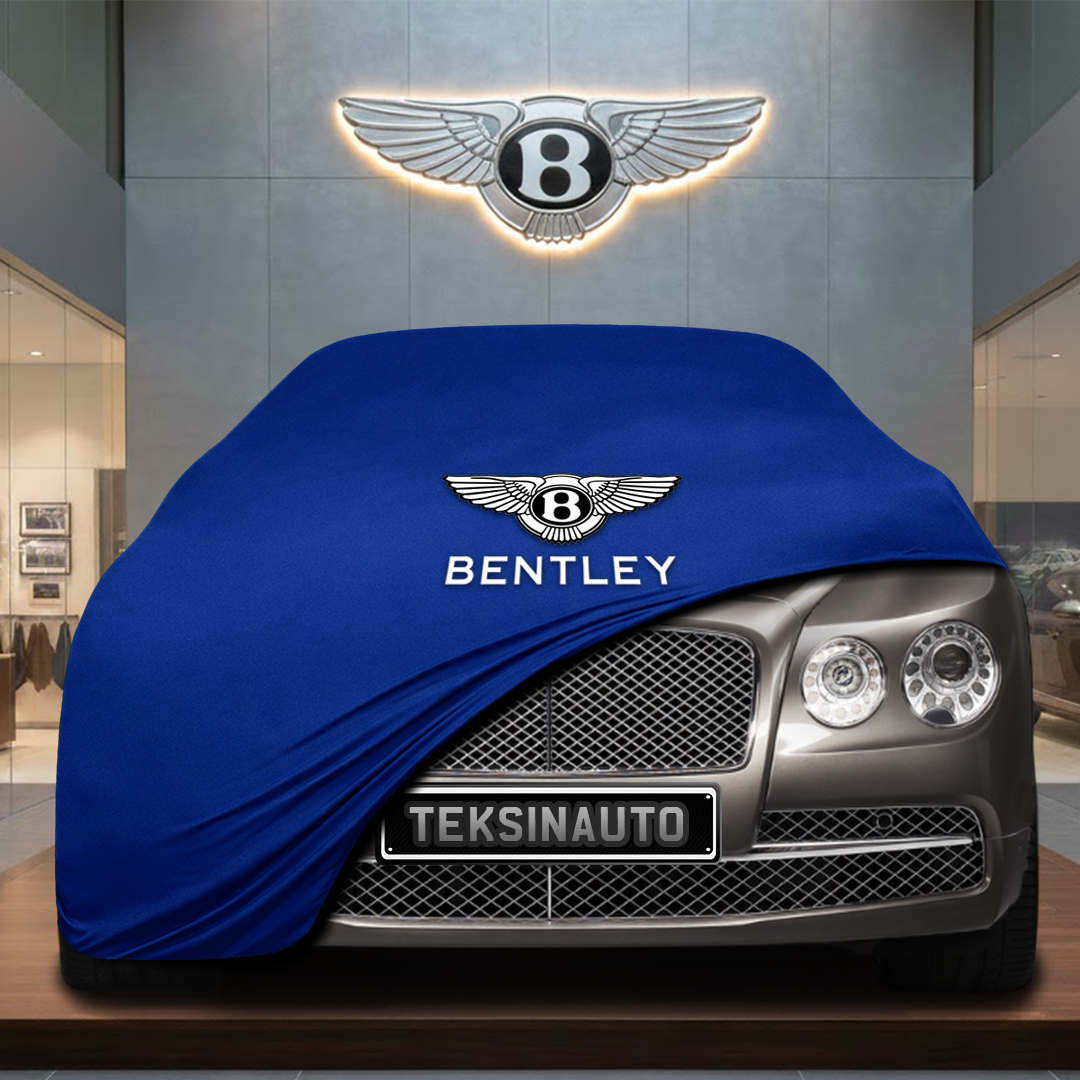 BENTLEY FLYİNG SPUR 2 2013-2019 Custom Fit Indoor Car Cover Soft Stretch Black Gray Blue Red Dust Protection Garage Cover Laser Cut + Bag
