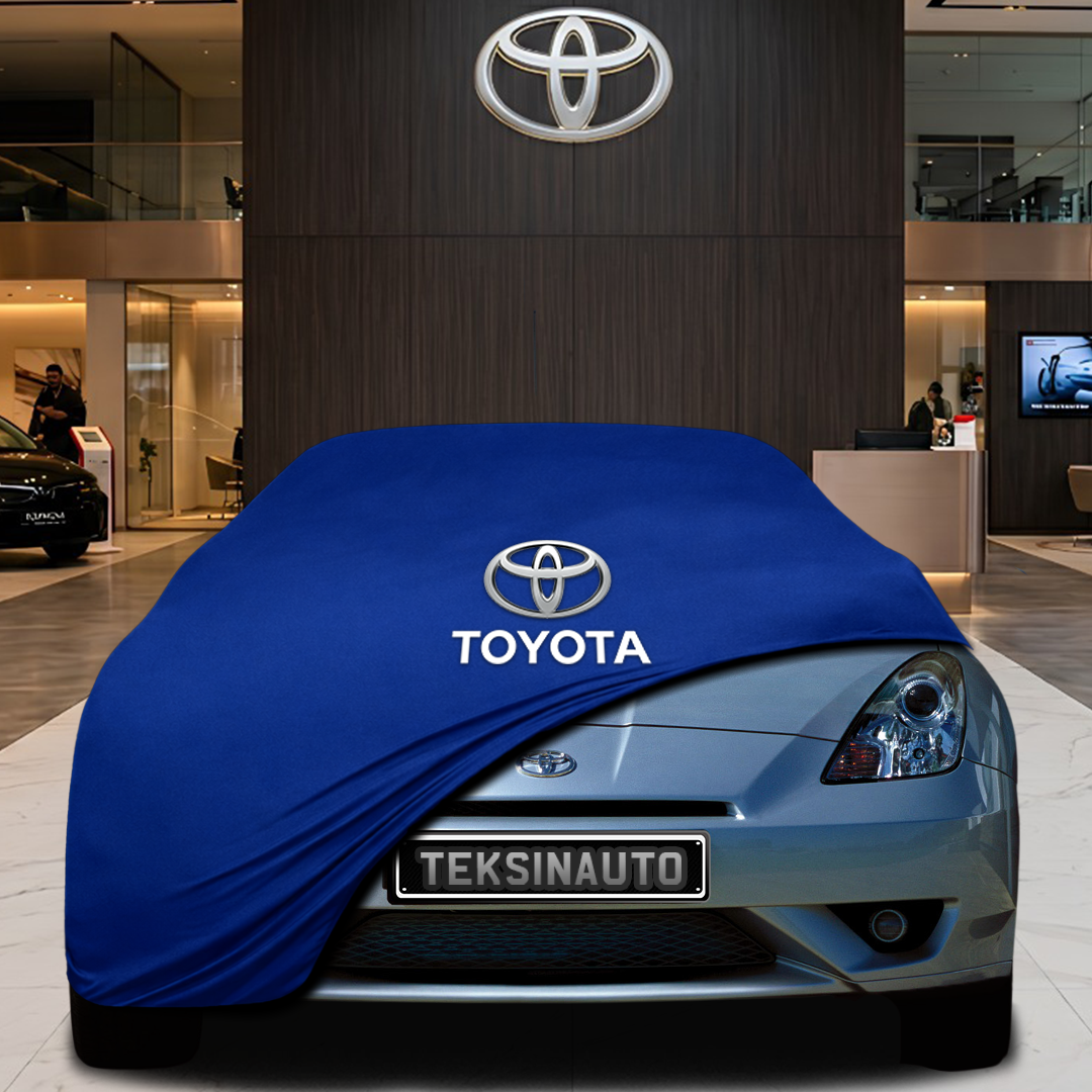 TOYOTA CELİCA (T23) (1999-2006) Custom Fit Indoor Car Cover Soft Stretch Black Gray Blue Red Dust Protection Garage Cover Laser Cut + Bag