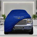 Chrysler Aspen (2006-2009) Custom Fit Indoor Car Cover Soft Stretch Black Gray Blue Red Dust Protection Garage Cover Laser Cut + Bag