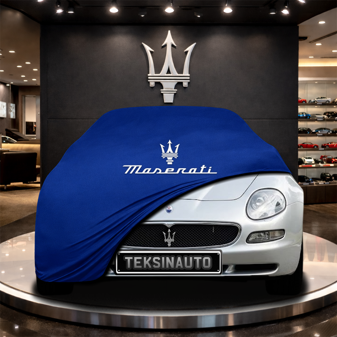 Maserati Coupe (2002-2007) Custom Fit Indoor Car Cover Soft Stretch Black Gray Blue Red Dust Protection Garage Cover Laser Cut + Bag