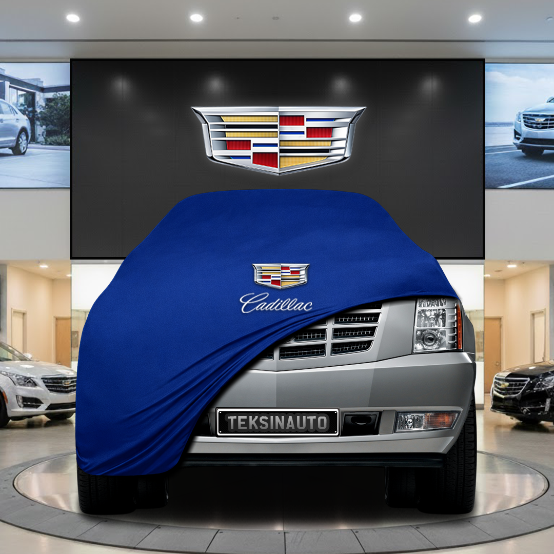 Cadillac Escalade 3 (2007-2014) Custom Fit Indoor Car Cover Soft Stretch Black Gray Blue Red Dust Protection Garage Cover Laser Cut + Bag