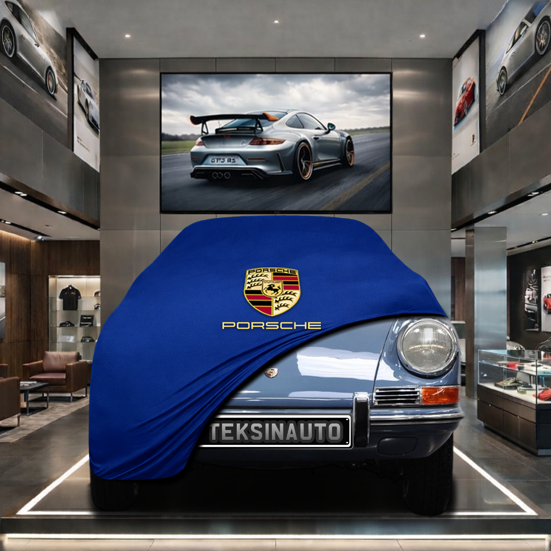 PORSCHE 912 1965-1969 Custom Fit Indoor Car Cover Soft Stretch Black Gray Blue Red Dust Protection Garage Cover Laser Cut + Bag